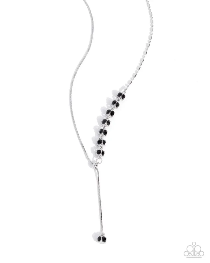 Paparazzi Jewelry Necklaces Paparazzi Necklace Drops of Dazzle Black Paparazzi Jewelry Necklaces Paparazzi Necklace Drops of Dazzle Black