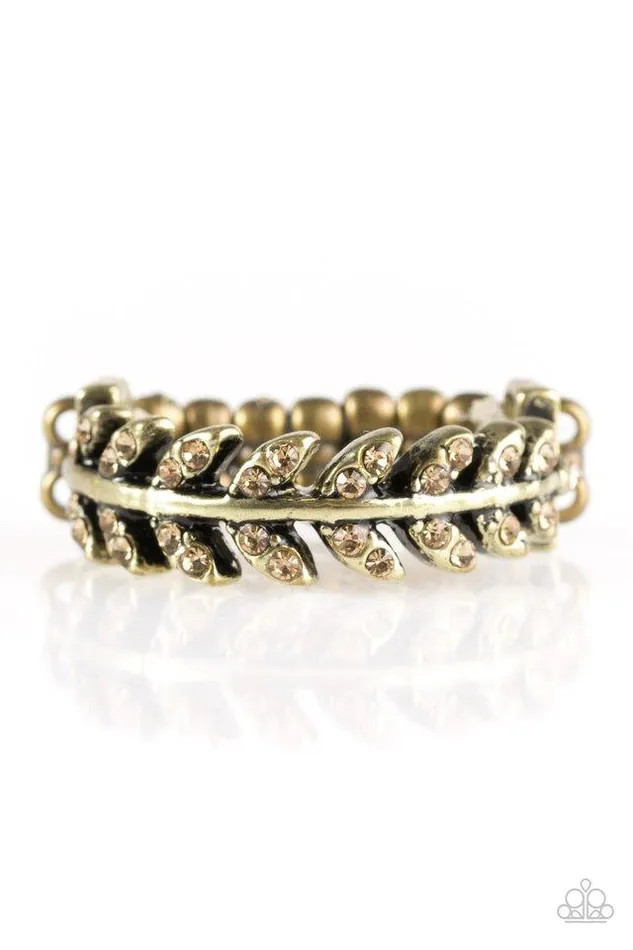 Paparazzi Ring Harvest Haven Brass Paparazzi Jewelry Rings