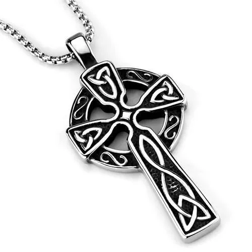 Alamode Necklaces TK1994 High polished no plating Stainless Steel Necklace with No Stone