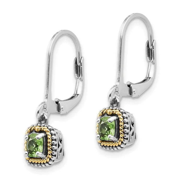 Earrings Jewelry Sterling Silver w14k Peridot Earrings Earrings Jewelry Sterling Silver w14k Peridot Earrings