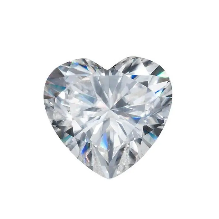 Harro Gem Necklaces Harro Gem Heart Shaped Moissanite