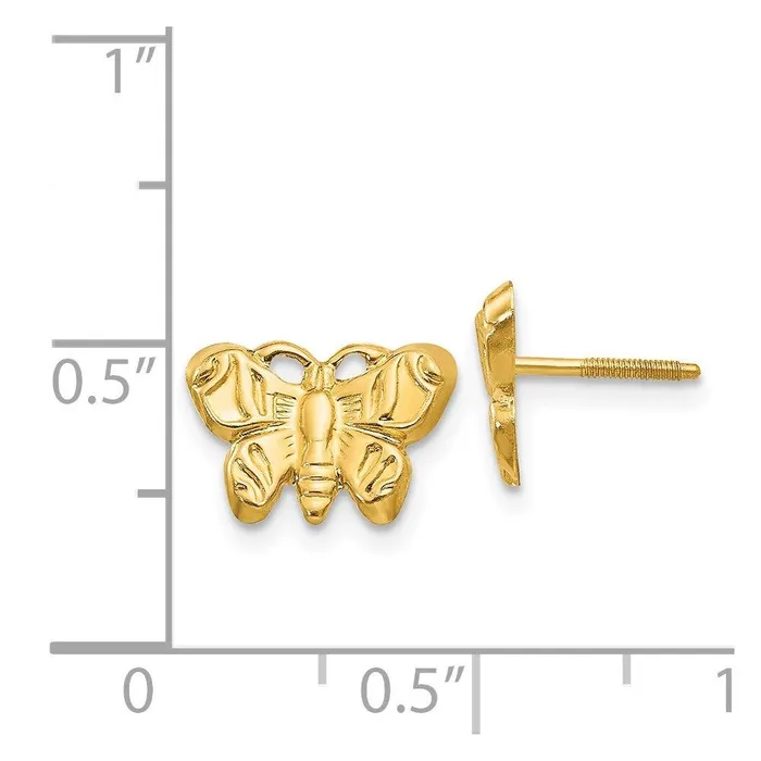 Jewelry Earrings Madi K Kids 14k Butterfly Earrings Jewelry Earrings Madi K Kids 14k Butterfly Earrings