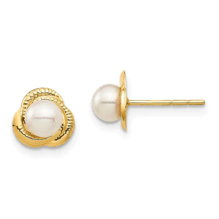 Jewelry Madi K Kids 14K 45mm White Button Freshwater Cultured Pearl Post Earrings Earrings Jewelry Madi K Kids 14K 45mm White Button Freshwater Cultured Pearl Post Earrings Earrings