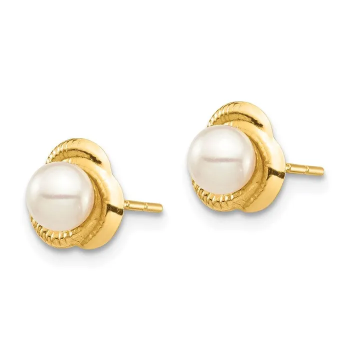 Jewelry Madi K Kids 14K 45mm White Button Freshwater Cultured Pearl Post Earrings Earrings Jewelry Madi K Kids 14K 45mm White Button Freshwater Cultured Pearl Post Earrings Earrings