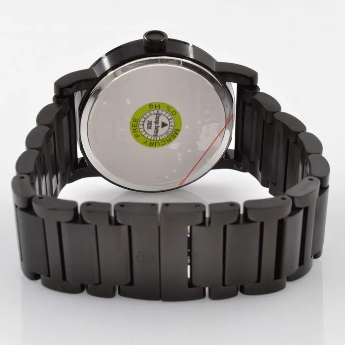 Movado Bracelets Movado Mens Quartz Watch Museum Black PVD Stainless Steel Bracelet 0606615