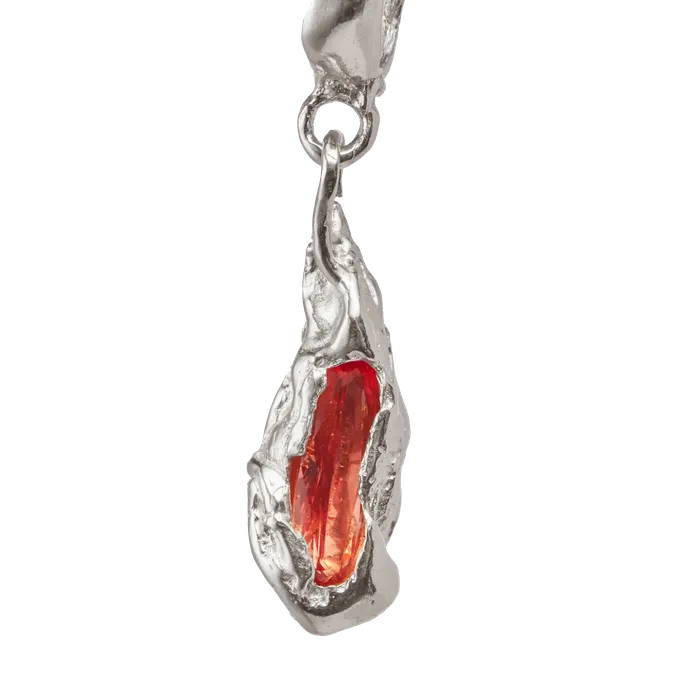 Naranja Hoop Simuero2022 Earrings