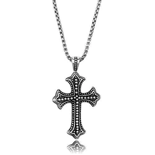 Necklaces Alamode TK1989 High polished no plating Stainless Steel Necklace with No Stone Necklaces Alamode TK1989 High polished no plating Stainless Steel Necklace with No Stone