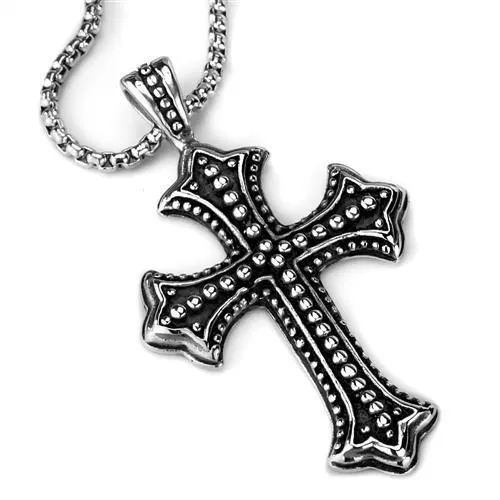 Necklaces Alamode TK1989 High polished no plating Stainless Steel Necklace with No Stone