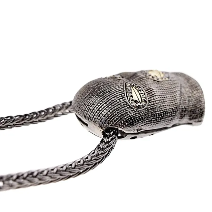 Necklaces Gunmetal Gray Goon Head 36 Franco Chain Necklace Bling Cartel Admin
