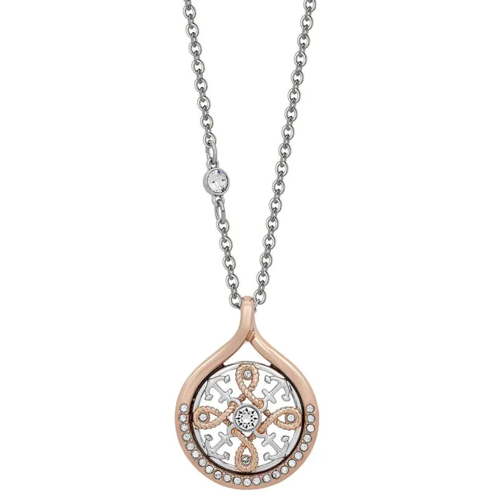 Necklaces Swarovski Swarovski Womens Necklace Humanist Two Tone Anchor Pendant 5431847
