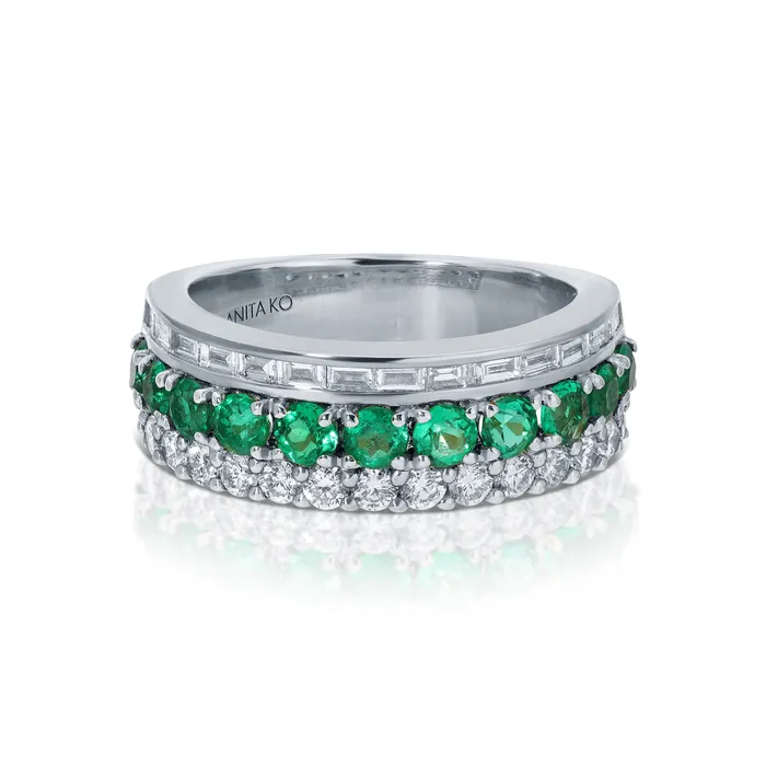 Rings EMERALD LOLA RING anitako