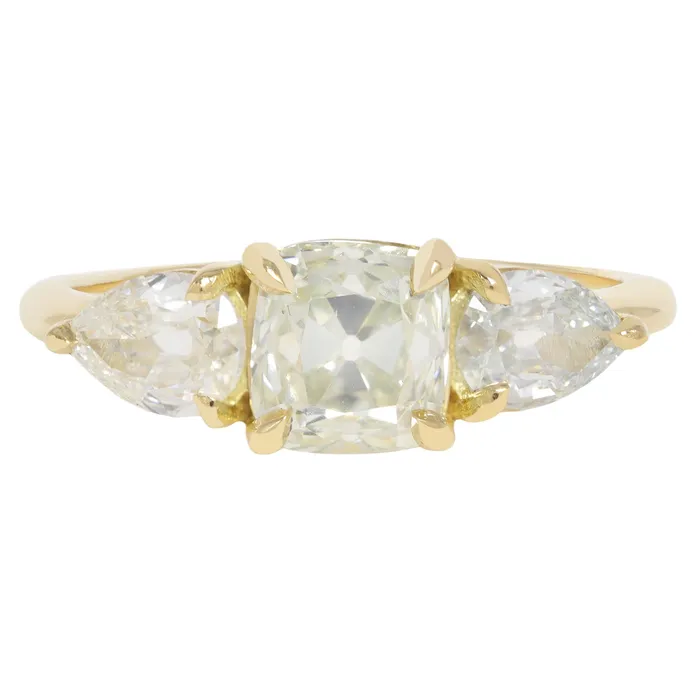Rings Lauren Wolf Jewelry Bright Trinity Diamond Ring