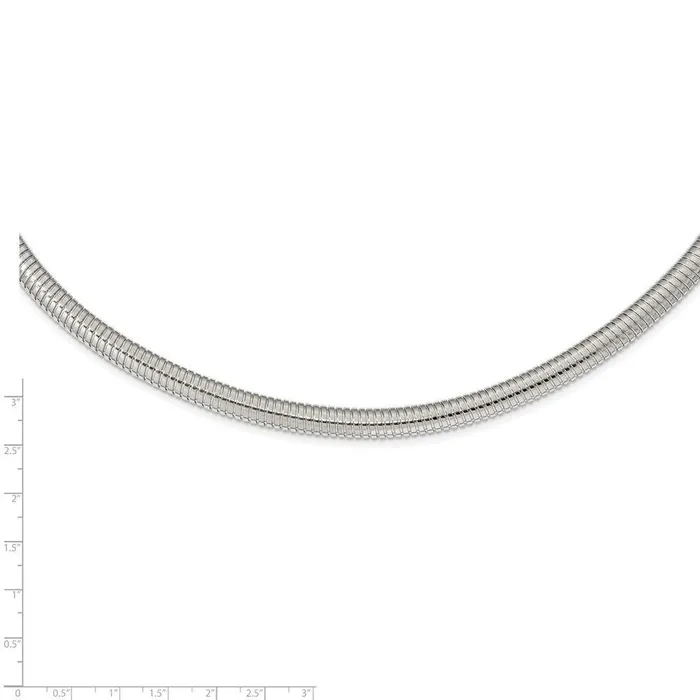 Stainless Steel Polished 8mm 18in Necklace Chisel Necklaces Stainless Steel Polished 8mm 18in Necklace Chisel Necklaces