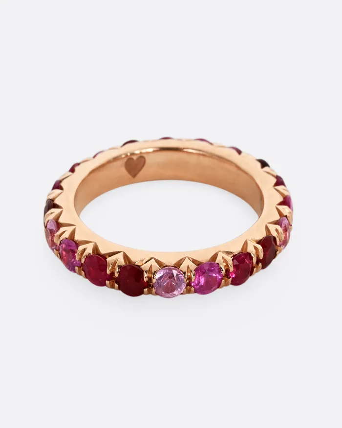 TAMSIN RASOR Rings Ruby Eternity Ring TAMSIN RASOR Rings Ruby Eternity Ring