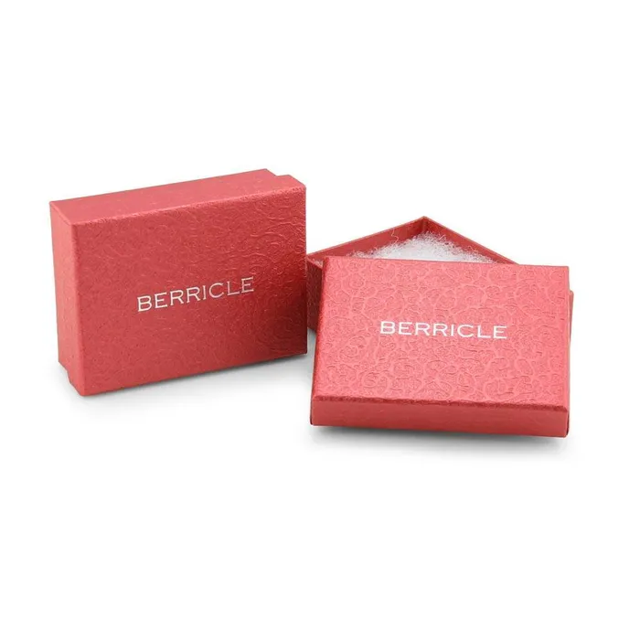 BERRICLE Earrings Criss Cross Cuff in GoldTone