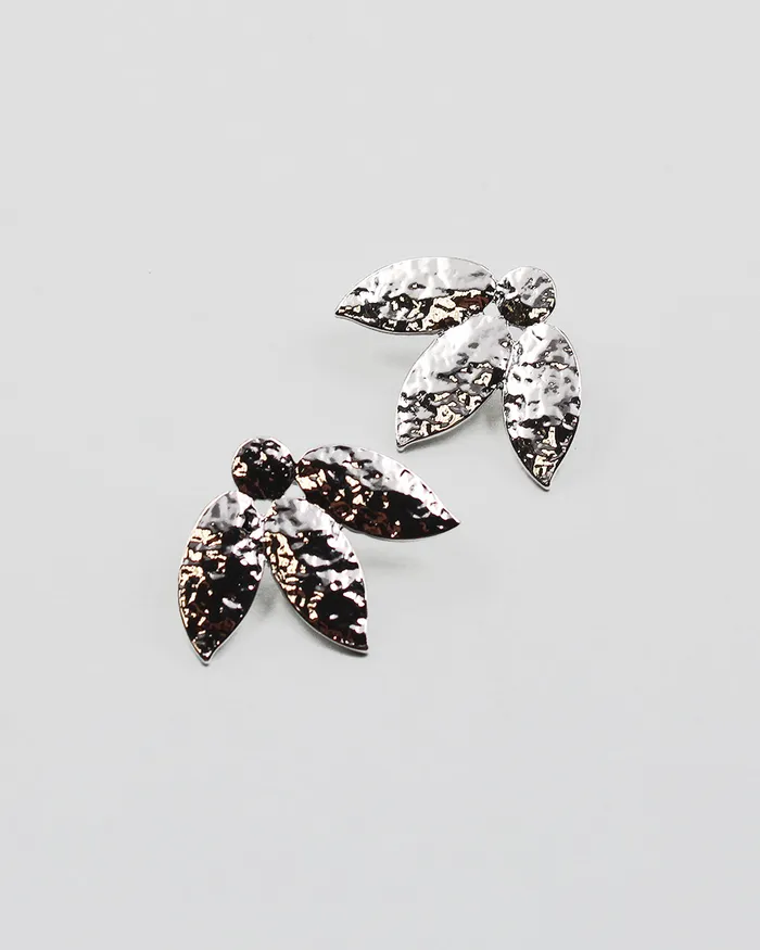 Earrings check052022 Textured Metal Leaf Post Back Earrings Earrings check052022 Textured Metal Leaf Post Back Earrings