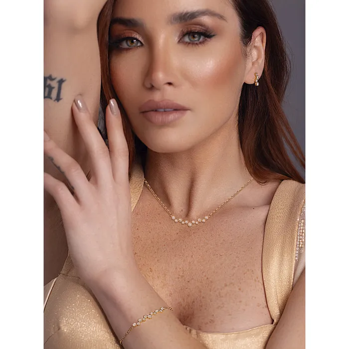 Earrings Michella Michella 18 Ct Gold Diamond Earring Basic Earrings Michella Michella 18 Ct Gold Diamond Earring Basic