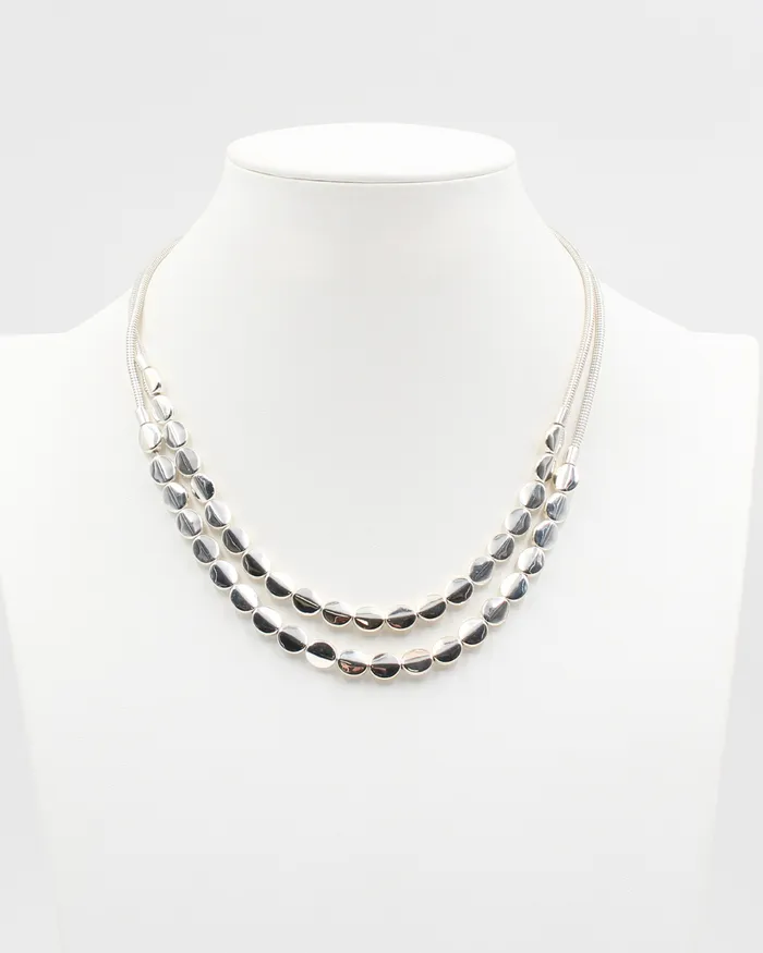 FEB2025 Silver Serenity Necklace Necklaces