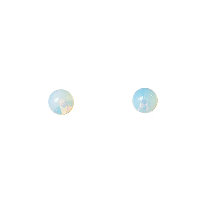 Fossil Earrings Fossil Ladies Earrings Stainless Steel With Synthetic Pearl