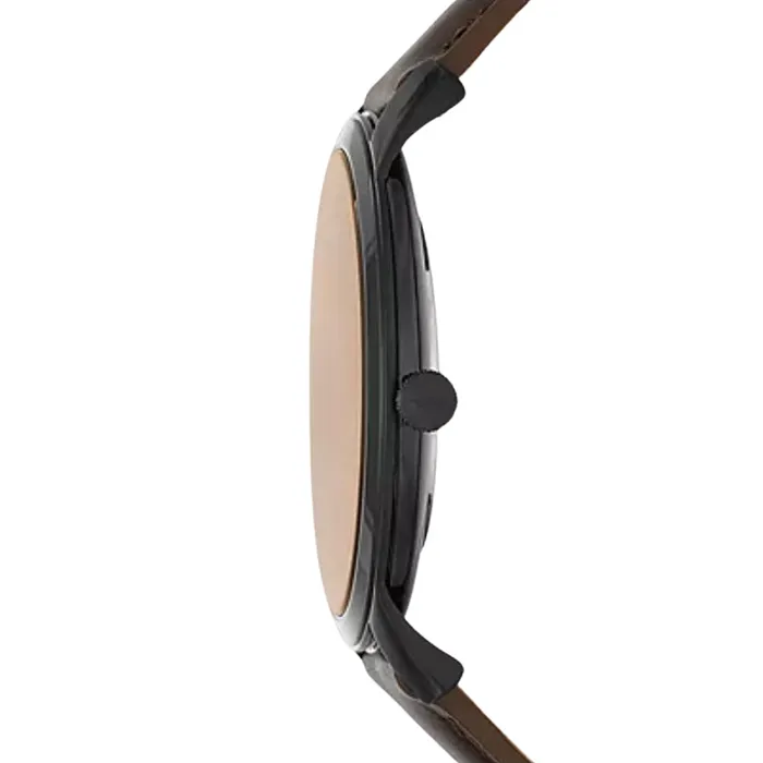 Fossil Mens Minimalist ThreeHand Brown Leather Watch Fossil Watches Fossil Mens Minimalist ThreeHand Brown Leather Watch Fossil Watches
