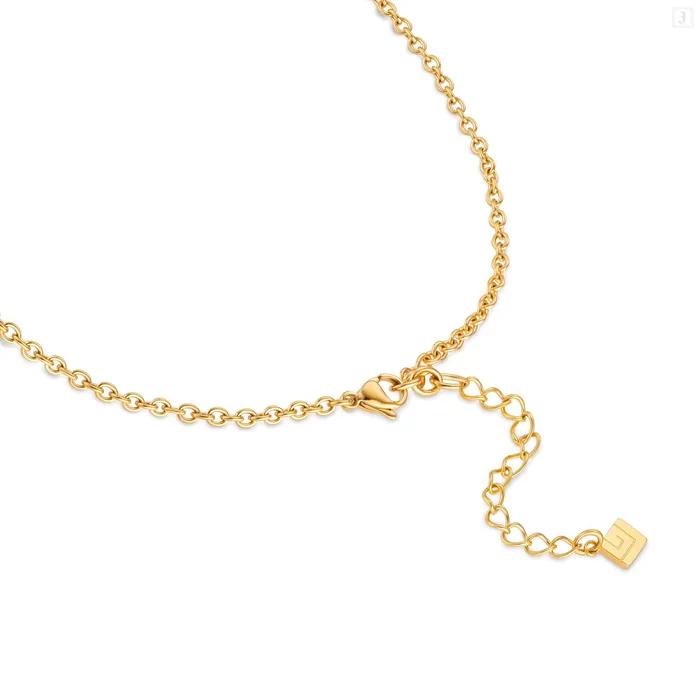 Guy Laroche Necklaces Guy Laroche Diane Ladies Gold Plated With MOP Crystals Necklace