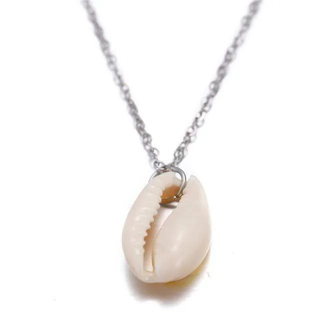 WickedAF Necklaces Conch Shell Pendant Necklace