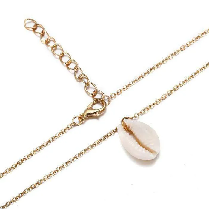 WickedAF Necklaces Conch Shell Pendant Necklace