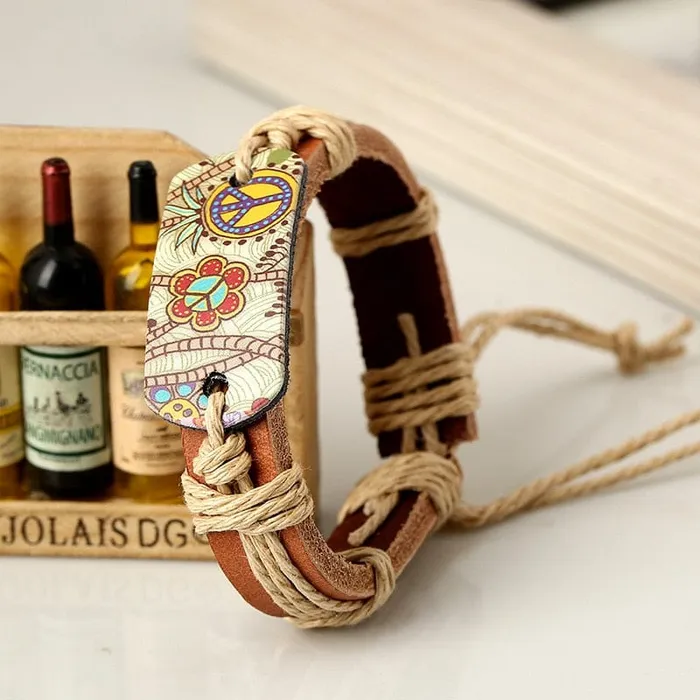 wickedafstore Bracelets Hippie Retro Bracelet