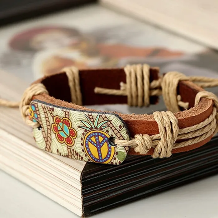 wickedafstore Bracelets Hippie Retro Bracelet