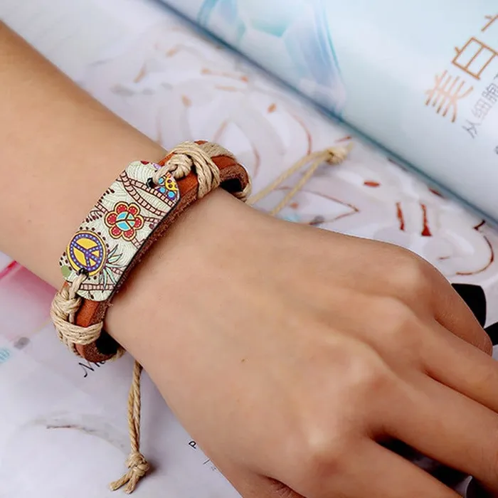wickedafstore Bracelets Hippie Retro Bracelet