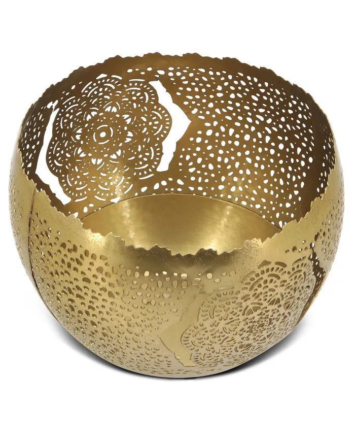 Buddha Groove Necklaces Fairtrade Mandala Design Decorative Bowl Votive Candle Lantern