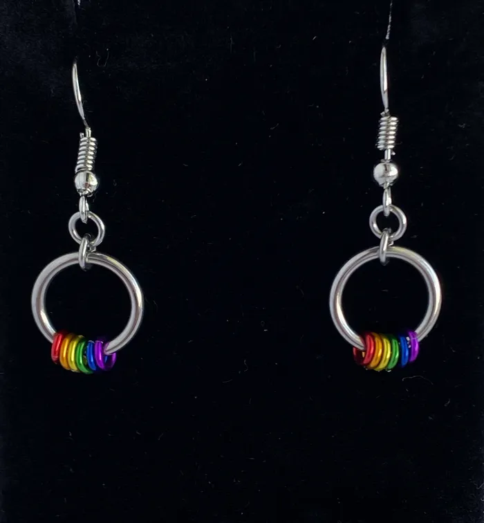 Captive Collars Earrings LGBTQ Earrings