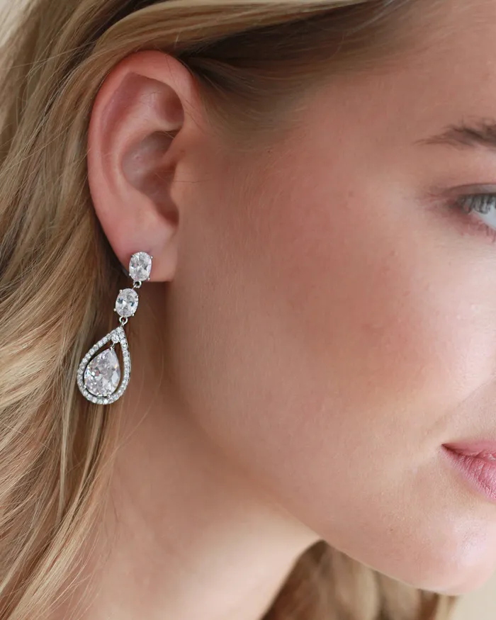  Dareth Colburn Earrings Tara CZ Earrings