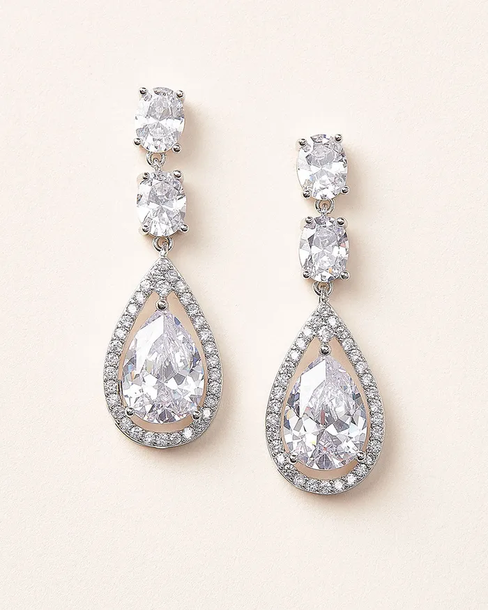  Dareth Colburn Earrings Tara CZ Earrings