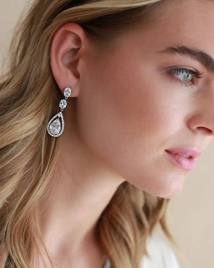 Dareth Colburn Earrings Tara CZ Earrings
