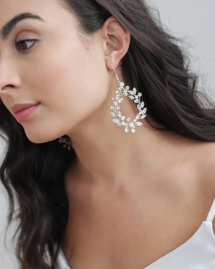 Earrings Lexie Floral Statement Earrings Dareth Colburn