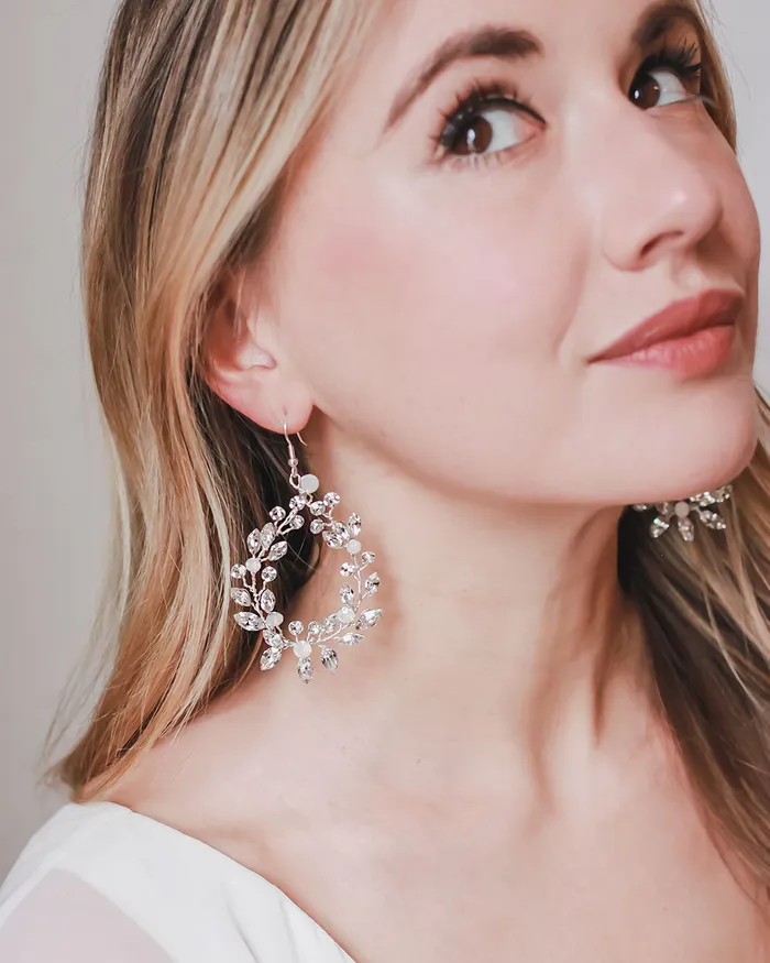 Earrings Lexie Floral Statement Earrings Dareth Colburn