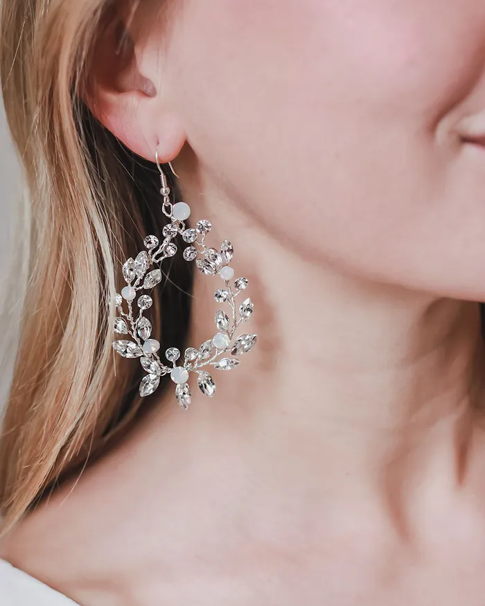 Earrings Lexie Floral Statement Earrings Dareth Colburn