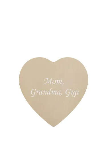 Earrings LoveUrns Drop Heart Keepsake Urn Sage Green Brushed Gold