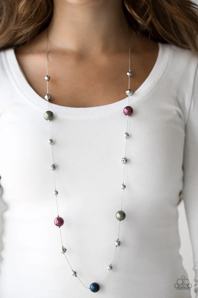 Eloquently Eloquent Multicolor Paparazzi Necklace All Eyes On U Jewelry Paparazzi Accessories Necklaces