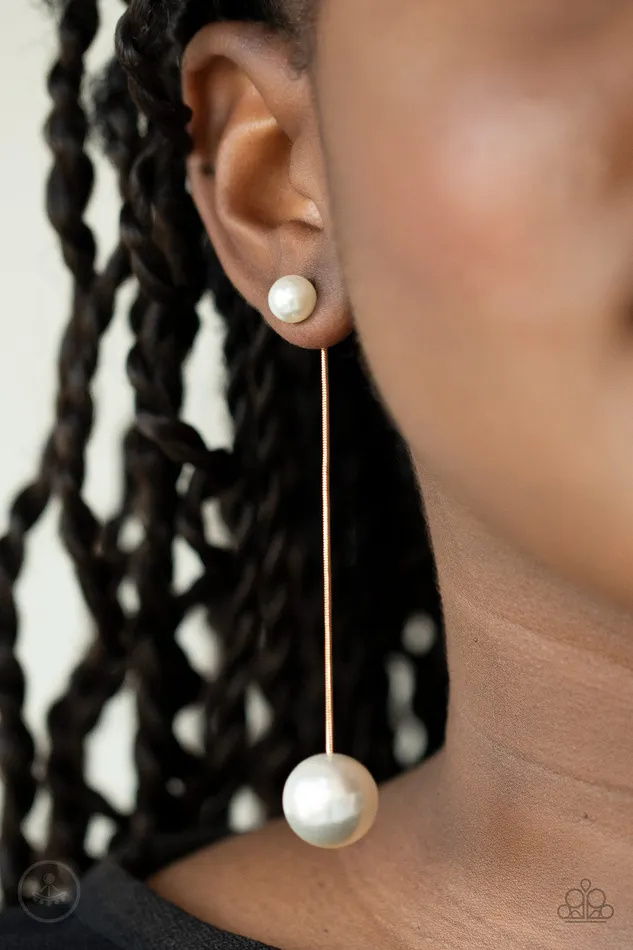 Extended Elegance Gold Paparazzi Earrings All Eyes On U Jewelry Paparazzi Accessories Earrings