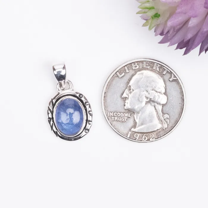 InnerVision Crystals Tanzanite Pendant 310 g 24x13mm 925 Silver Necklaces