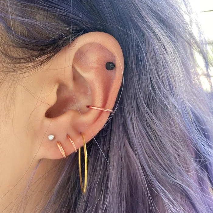 LOULOUROSE Earrings Sweetie Hoop Earrings LOULOUROSE Earrings Sweetie Hoop Earrings