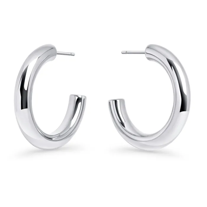 miabijoux Earrings Lara Medium Hoop Earrings