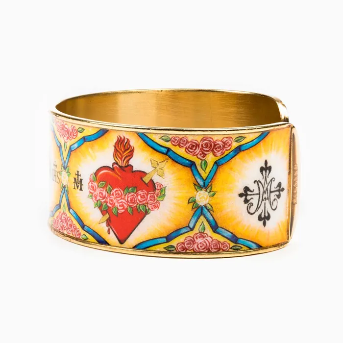 My Saint My Hero Necklaces Holy Family Everlasting Heart of God Cuff