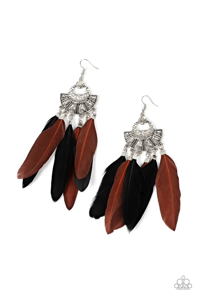 Plume Paradise Multicolor Paparazzi Earrings All Eyes On U Jewelry Paparazzi Accessories Earrings Plume Paradise Multicolor Paparazzi Earrings All Eyes On U Jewelry Paparazzi Accessories Earrings