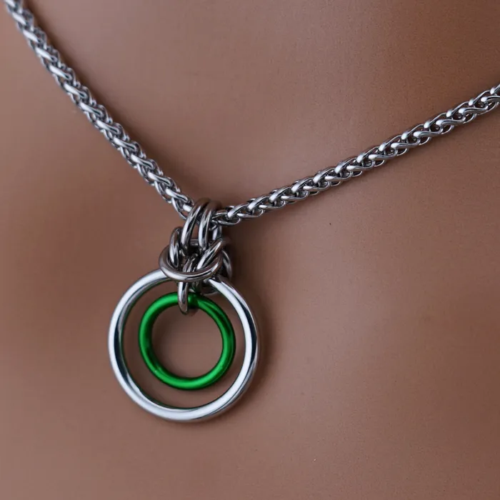 Protection O Ring Wheat Chain Captive Collars Rings