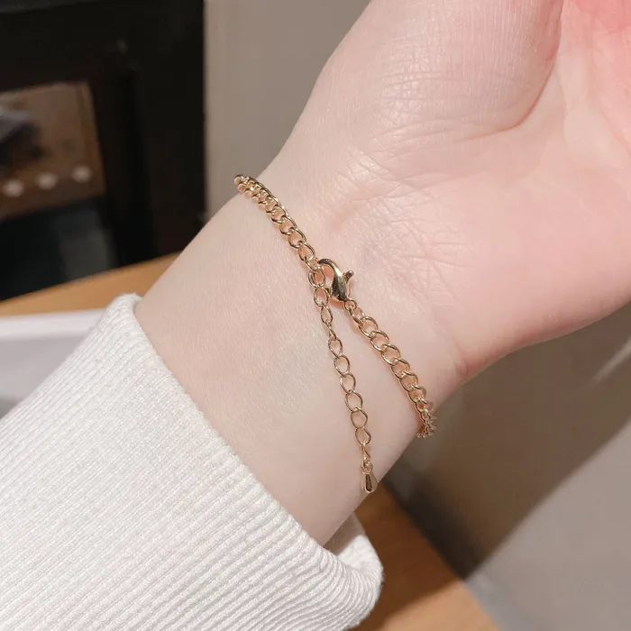 Refined by AnnaKaci Bracelets Silver Rollerball Gold Bracelet Refined by AnnaKaci Bracelets Silver Rollerball Gold Bracelet