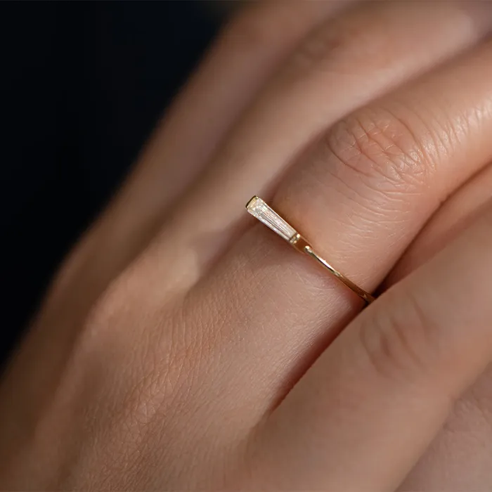 Rings ARTEMER Tapered Baguette Diamond Ring