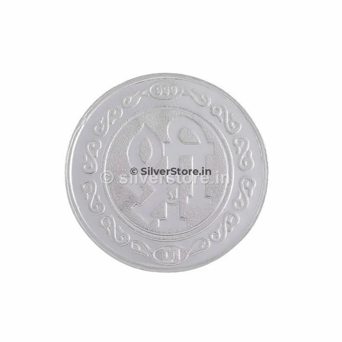 silversrorein Rings Ganesh Silver Coin 999 Fine Silver